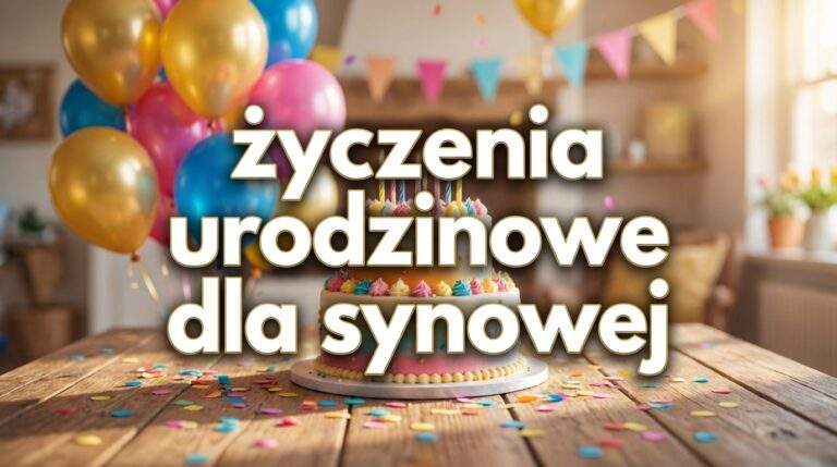 Życzenia urodzinowe dla synowej